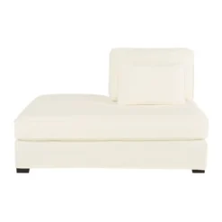 Maisons Du Monde Méridiennes Méridienne Gauche Pour Canapé Modulable Ivoire