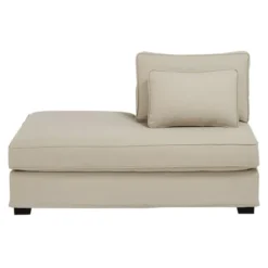 Maisons Du Monde Méridiennes Méridienne Gauche Pour Canapé Modulable Mastic