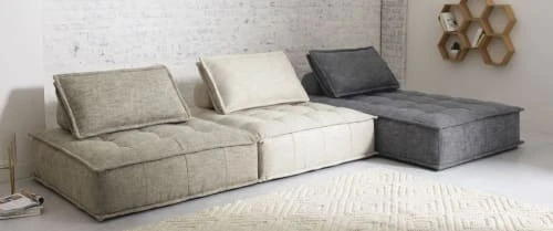 Maisons Du Monde Méridiennes Méridienne Pour Canapé Modulable Gris Charbon – Image 5